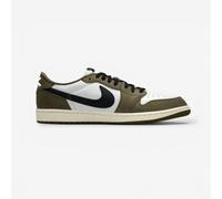 Jordan 1 Retro Low OG Medium Olive/Summit White/Sail/Black - 45