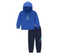 Jordan 2-teiliges MJ Baseline Pullover-Set (Babys, 12-24 M) - Blau 24M HV0564-410