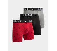 Jordan 3-Pack Flight All Over Print Boxers - Herren, Rot - M