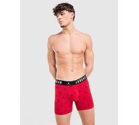 Jordan 3-Pack Flight All Over Print Boxers - Herren, Rot - S