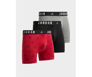 Jordan 3-Pack Flight All Over Print Boxers - Herren, Rot - S