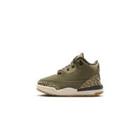 Jordan 3 Retro"Medium Olive"Schuh (Babys/Kleinkinder) - Grün 22 DM0968-202