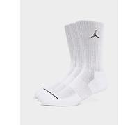 Jordan 3er-Pack Everyday Crew Socken - Herren, Weiss - 34 - 38