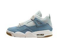 Air Jordan 4 Retro Tex W "Denim" - Size: 44.5 Sail/Sail-Gum lt Brown-Worn Blue-Metallic Gold