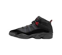 Jordan 6 Rings Herrenschuhe (322992-026, Schwarz/Anthrazit/Feuerrot)