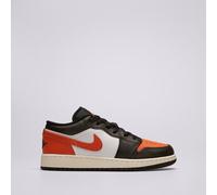 Jordan Kinder Basketballschuhe AIR JORDAN 1, schwarz/orange, Gr. 38EU