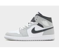 Nike Air Jordan 1 Mid Herren-Sneaker, Light Smoke Grey/White/Anthracite, 45 EU