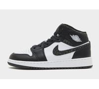 Jordan Air 1 Mid Kinder - Kinder, Schwarz - 37.5