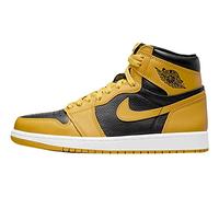 Jordan Air Jordan 1 High OG 555088 701 Pollen Herren-Sneakers, Größe 45,5, Pollen/Schwarz-Weiß, 45.5 EU