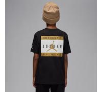 Jordan Authentic Label T-Shirt (ältere Kinder) - Schwarz S IQ5947-010