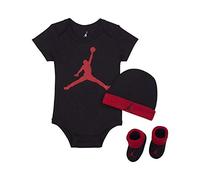 Jordan Baby Jumpman Set, Black(Gym Red), 6/12 Monate