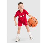 Jordan Beyond The Arc T-Shirt/Shorts Set Children, Rot - 3-4Y