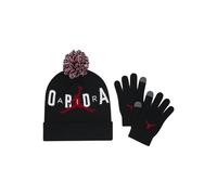 Jordan Big Boys Pom Beanie 2-teiliges Set, B (9a0869-023)/W, 8-18 Jahre