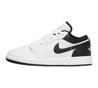 Jordan Big Kid's 1 Low White/Black-White (553560 132), Weiß/Schwarz/Weiß, 4.5 Big Kid