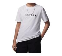 Jordan Big Kids T-Shirt mit gesticktem Logo (95D634-001, Weiß), Weiss/opulenter Garten, M