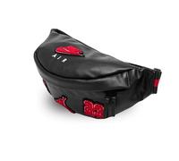 Jordan Borough Varsity Gürteltasche, One Size, Schwarz, MA9064, Schwarz/Rsso, Taglia Unica, Casual