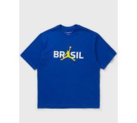 Jordan BRAZIL 85 SS LOGO CREW P6 men Shortsleeves blue in Größe:S