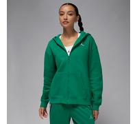 Jordan Brooklyn Fleece Damen-Hoodie mit durchgehendem Reißverschluss - Grün M (EU 40-42) FV7167-365