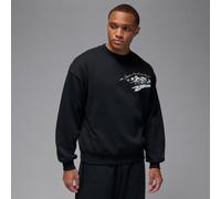 Jordan Brooklyn Fleece Sweatshirt mit Rundhalsausschnitt für Herren - Schwarz L IM6317-010