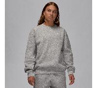 Jordan Brooklyn Fleece Women's Crew-Neck Sweatshirt Dark Grey Heather/White - M