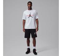 Jordan Brooklyn T-Shirt (white / infrared 23 / black) - XL