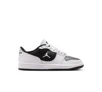Jordan Court Connect Low GS Weiß/Schwarz/Metallic Silber Kind/Mädchen 38 38