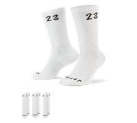 NIKE Herren U JORDAN ESSENTIAL CREW 3Paar Socks Socken L