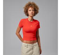 Jordan Essentials Damen-T-Shirt - Rot M (EU 40-42) II9928-673