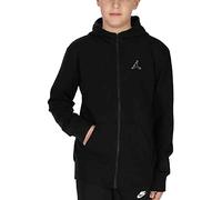 Jordan Jungen Sweatshirt mit Kapuze und Reißverschluss Essentials Schwarz, Schwarz , 8-10 Anni