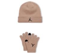 Jordan Essentials zweiteiliges Beanie-Set (ältere Kinder) - Braun ONE SIZE HV7998-200