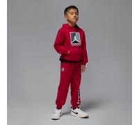 Jordan Essentials zweiteiliges Set mit Baseline-Hoodie aus Fleece (jüngere Kinder) - Rot 5 IO5840-687
