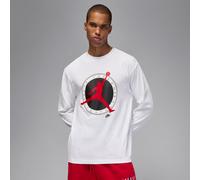 Jordan LONGSLEEVE CREW men Longsleeves white in Größe:L