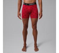 Jordan Flight Essentials Boxershorts aus Baumwolle (Herren, 3er-Pack) - Rot S IU5416-687