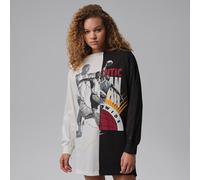 Jordan Flight Kleid mit Grafik - Weiß M (EU 40-42) IO3100-133