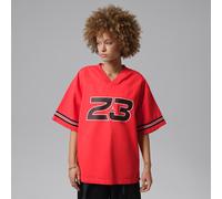 Jordan Flight Top aus gewebtem Jersey (Damen) - Rot XS (EU 32-34) IF1036-673