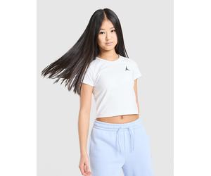 Jordan Girls' Essential Small Logo T-Shirt Junior, Weiss - 10-12Y