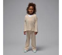 Jordan Heir To The Crown zweiteiliges Ripp-Pullover-Set (kleine Kinder) - Braun 5 IO3161-126