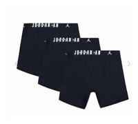 Nike Jordan Herren Boxershorts Flight Cotton Core 3er-Pack Schwarz L