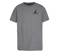 Jordan Jumpman Air Besticktes T-Shirt für Jungen (große Kinder), Carbon Heather, S