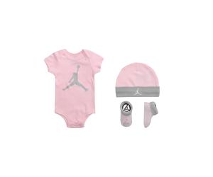 Jordan JUMPMAN HAT/BODYSUIT/BOOTIE SET 3PC Socks red in Größe:INFANTS