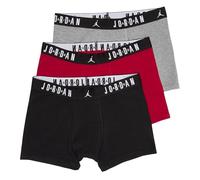 Jordan Jungen Flight Cotton Core 3Pk Boxershorts, Gym Red/Black, 8/10 Jahre