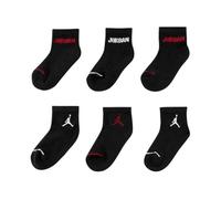 Jordan Kindersocke Junior Legend Ankle 6pk Schwarz Größe 27-35