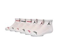 Jordan Jungen Legend Ankle 6Pk Sokken, White, 7/9 Jahre