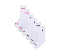 Jordan LEGEND CREW SOCKS 6-PACK Socks white in Größe:7-9