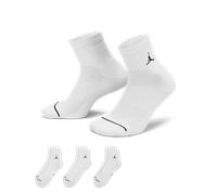 Jordan Knöchelsocken für jeden Tag (3 Paar) - Weiß 42-46 DX9655-100