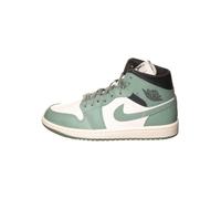 Jordan Leder-Sneakers "Air Jordan 1 Mid" in Weiß - Größe 36,5 | Damen Sneakers