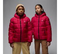 Jordan mittelschwere Essential Puffer-Jacke (ältere Kinder) - Rot M IO2559-687