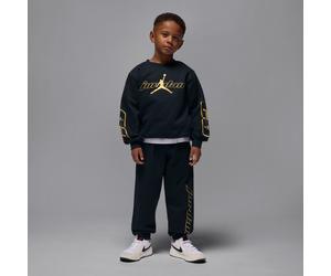 Jordan Mountainside 2-teiliges Fleece Crew-Set (jüngere Kinder) - Schwarz 5 IQ6053-010