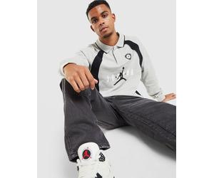 Jordan Polo Long Sleeve Jersey - Herren, Grau - XL