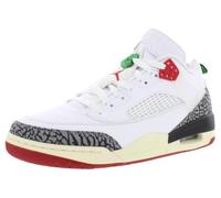 Jordan Spizike Low SE - White/Varsity Red- Black-Sail